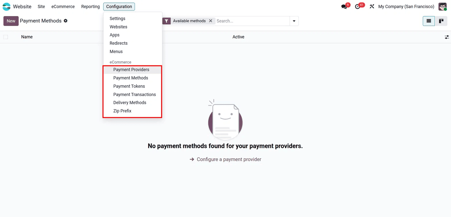How to Configure and Manage Payments in Odoo 19-cybrosys
