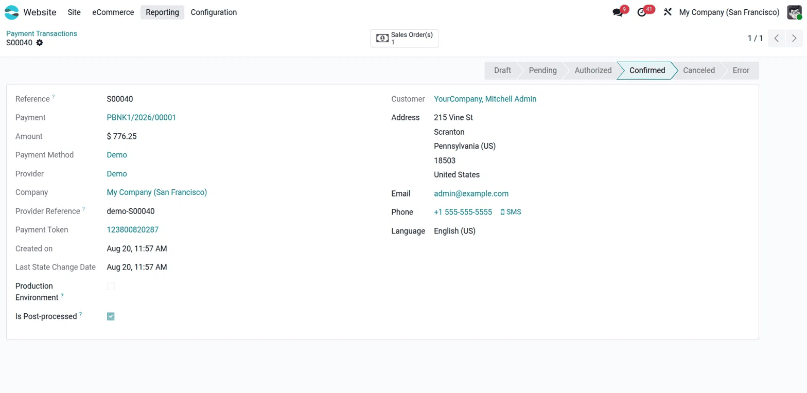 How to Configure and Manage Payments in Odoo 19-cybrosys