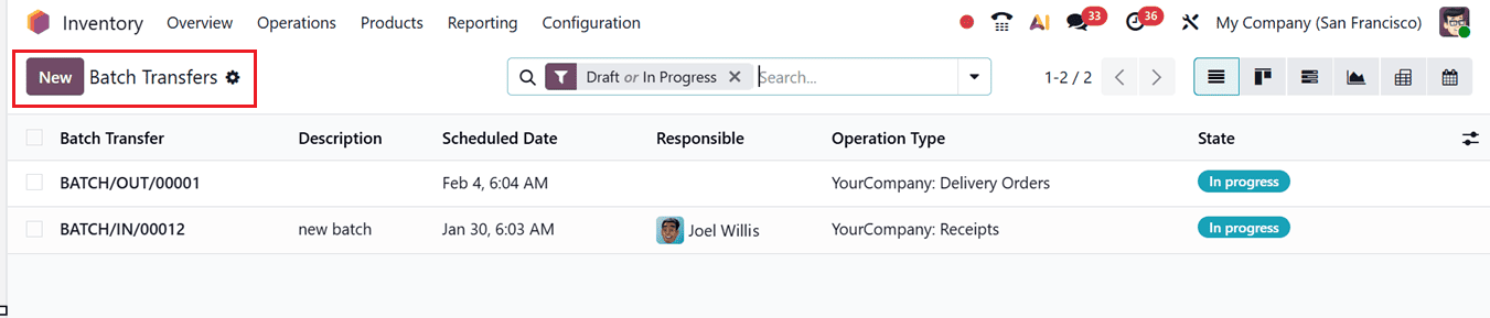 How to Configure and Optimize Operation Types in Odoo 19-cybrosys
