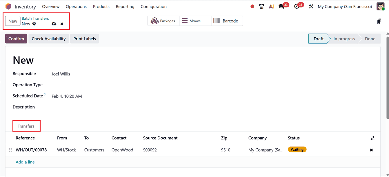 How to Configure and Optimize Operation Types in Odoo 19-cybrosys