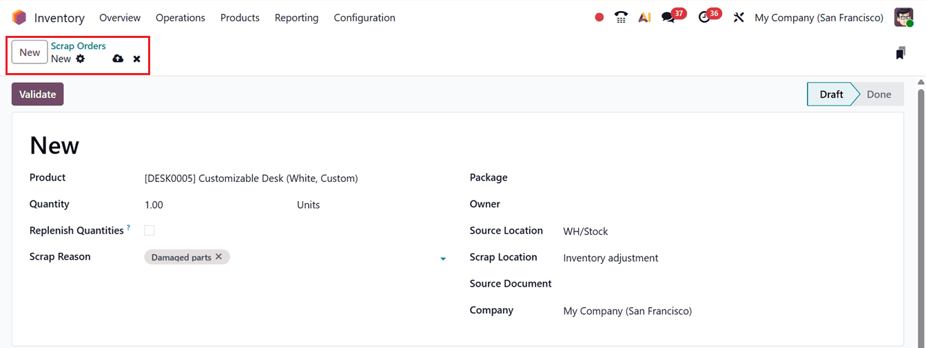 How to Configure and Optimize Operation Types in Odoo 19-cybrosys