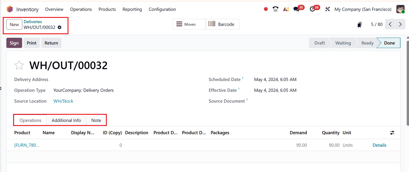 How to Configure and Optimize Operation Types in Odoo 19-cybrosys