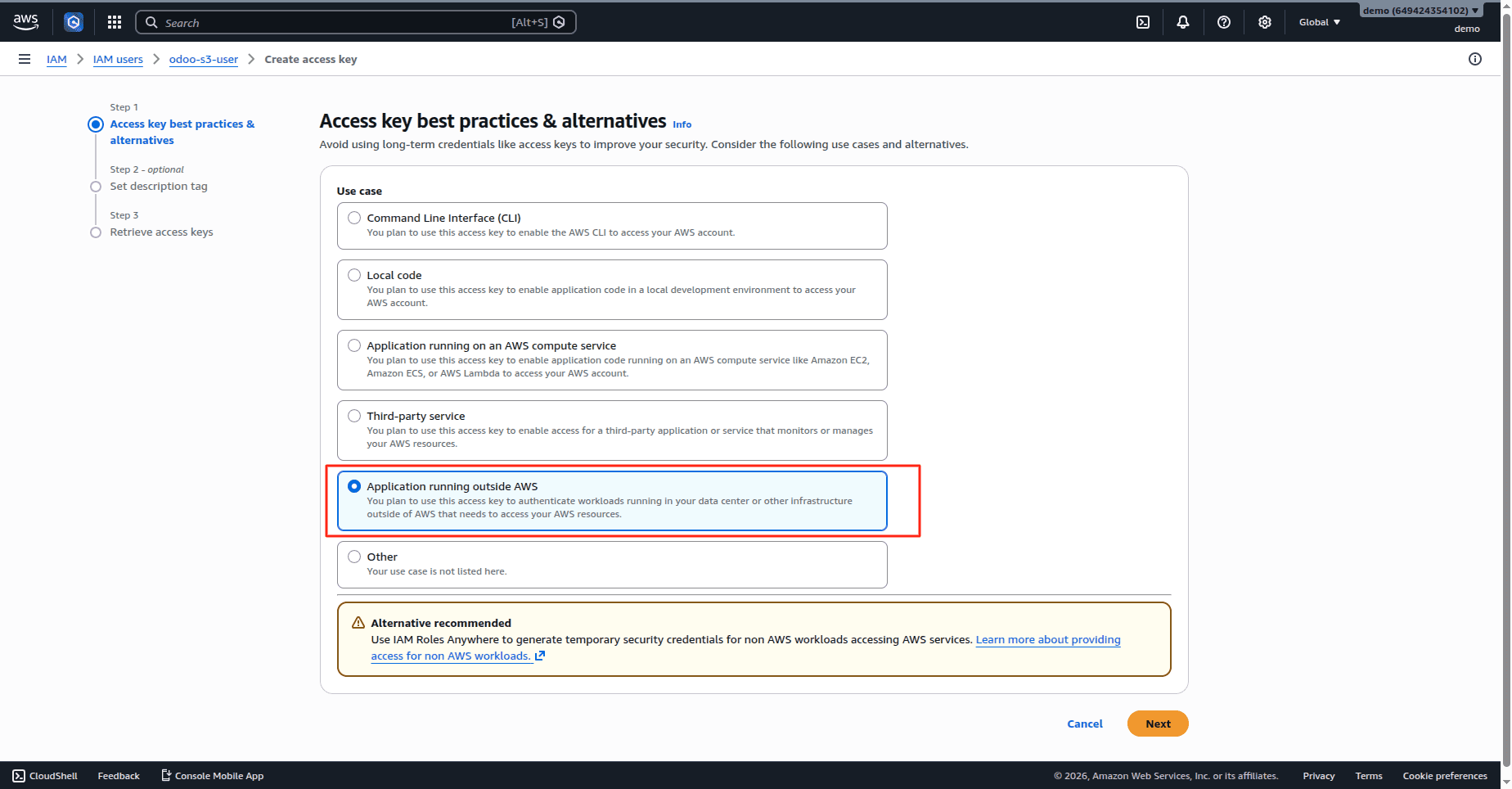 How to Configure and Use Amazon S3 Connector in Odoo-cybrosys