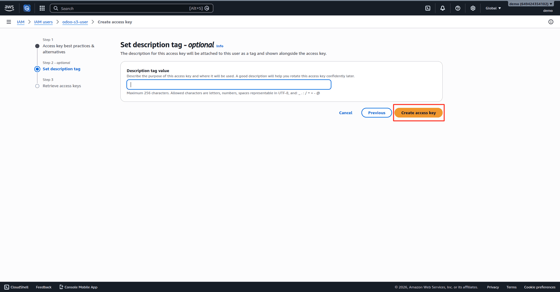 How to Configure and Use Amazon S3 Connector in Odoo-cybrosys
