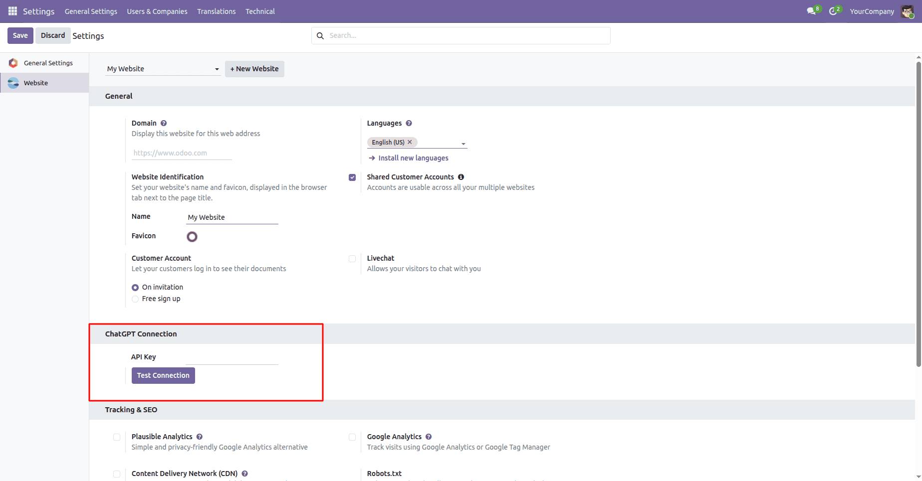 How to Configure and Use Odoo ChatGPT Connector in Odoo 19-cybrosys