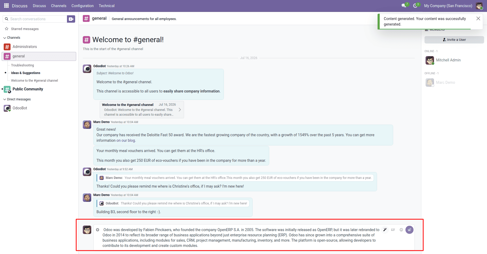 How to Configure and Use Odoo ChatGPT Connector in Odoo 19-cybrosys