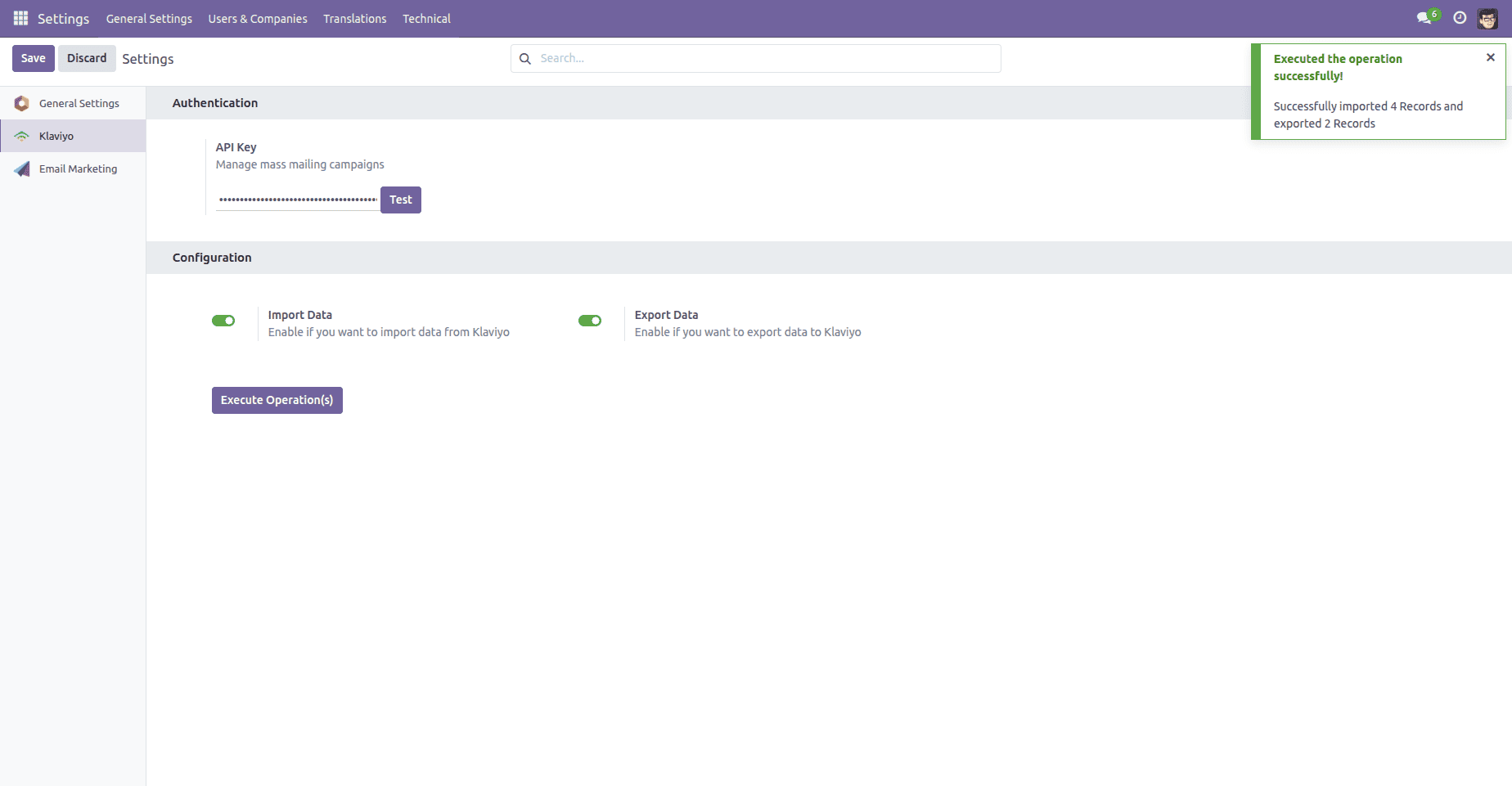 How to Configure and Use the Odoo Klaviyo Connector-cybrosys