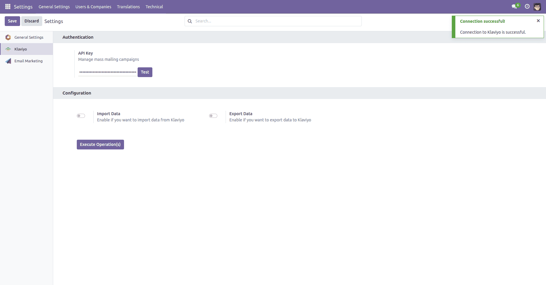 How to Configure and Use the Odoo Klaviyo Connector-cybrosys