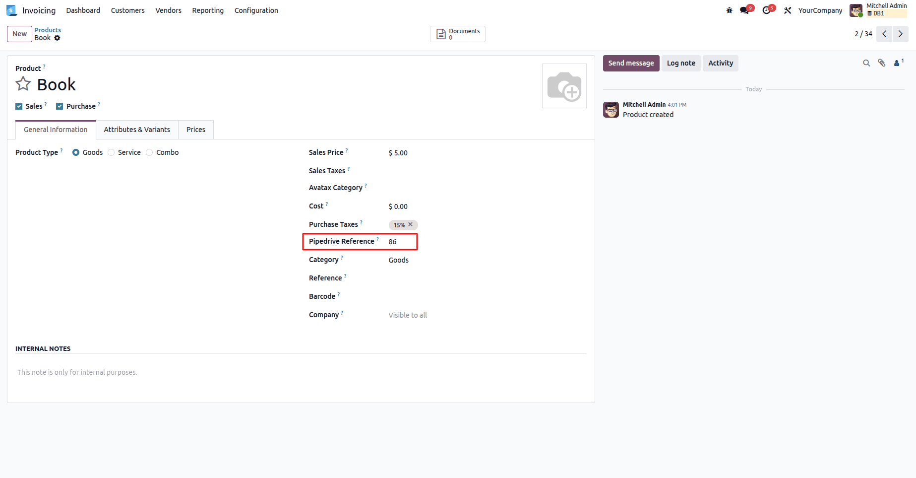 How to Configure and Use the Odoo Pipedrive Connector in Odoo 19-cybrosys