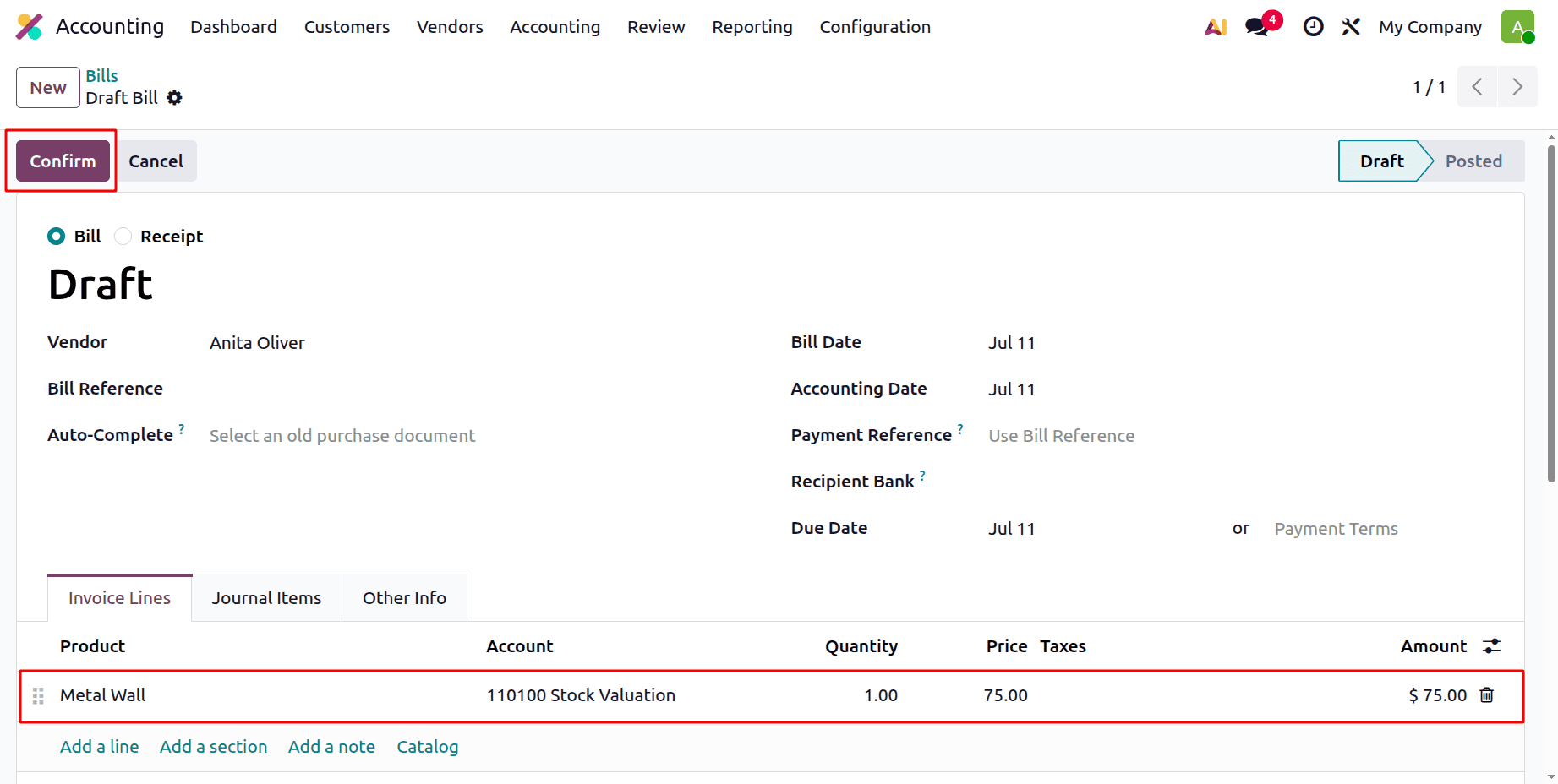 How to Configure Anglo-Saxon Accounting in Odoo 19-cybrosys