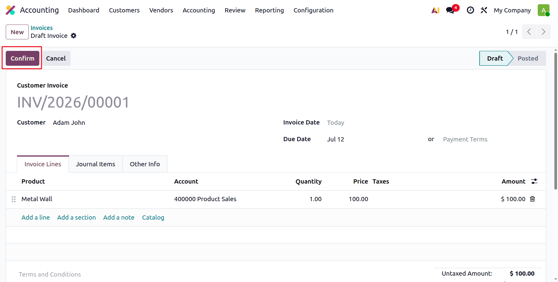 How to Configure Anglo-Saxon Accounting in Odoo 19-cybrosys