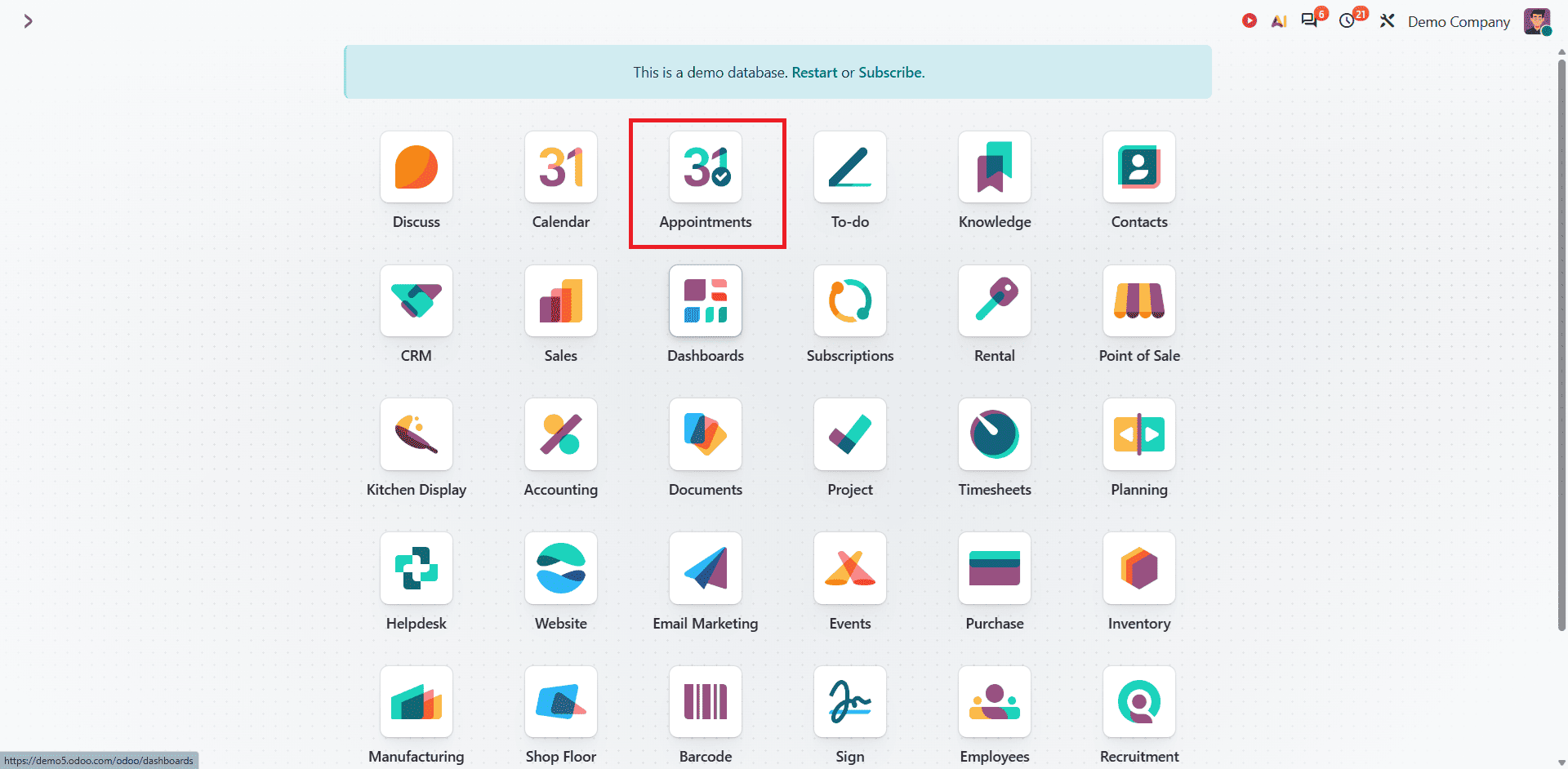 How to Configure Appointment Types, Durations, and Availability in Odoo 20-cybrosys