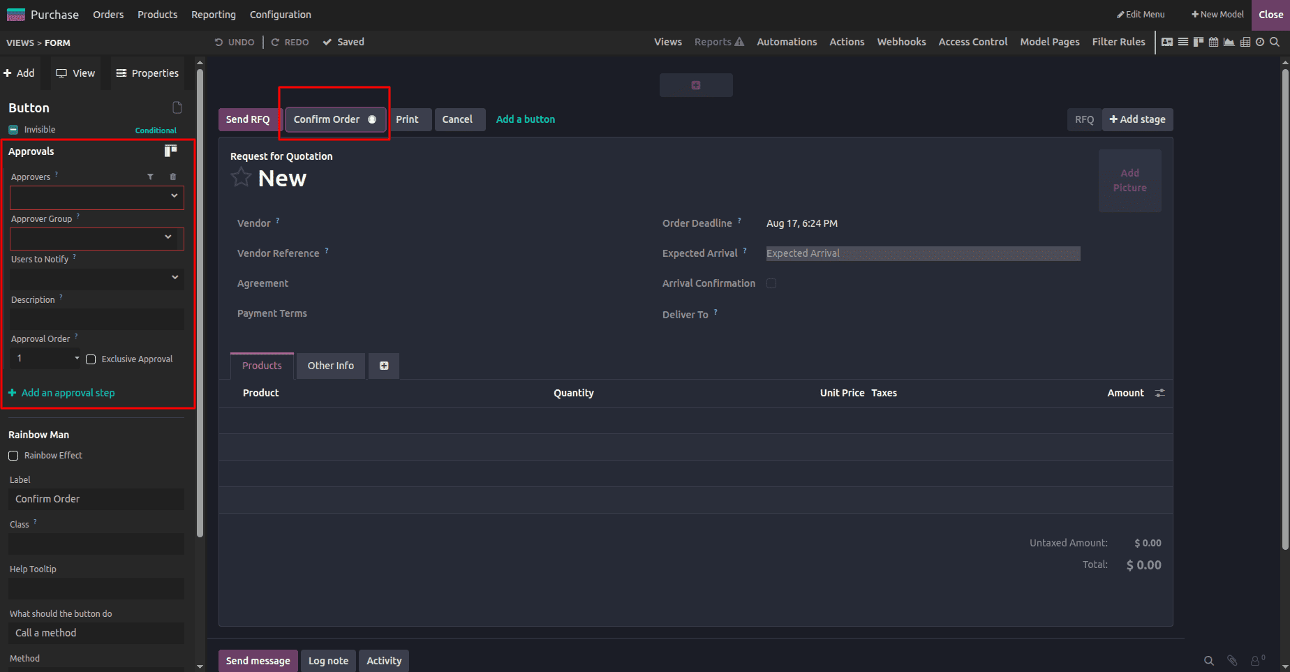 How to Configure Approval Delegation Using Odoo Studio in Odoo 19-cybrosys