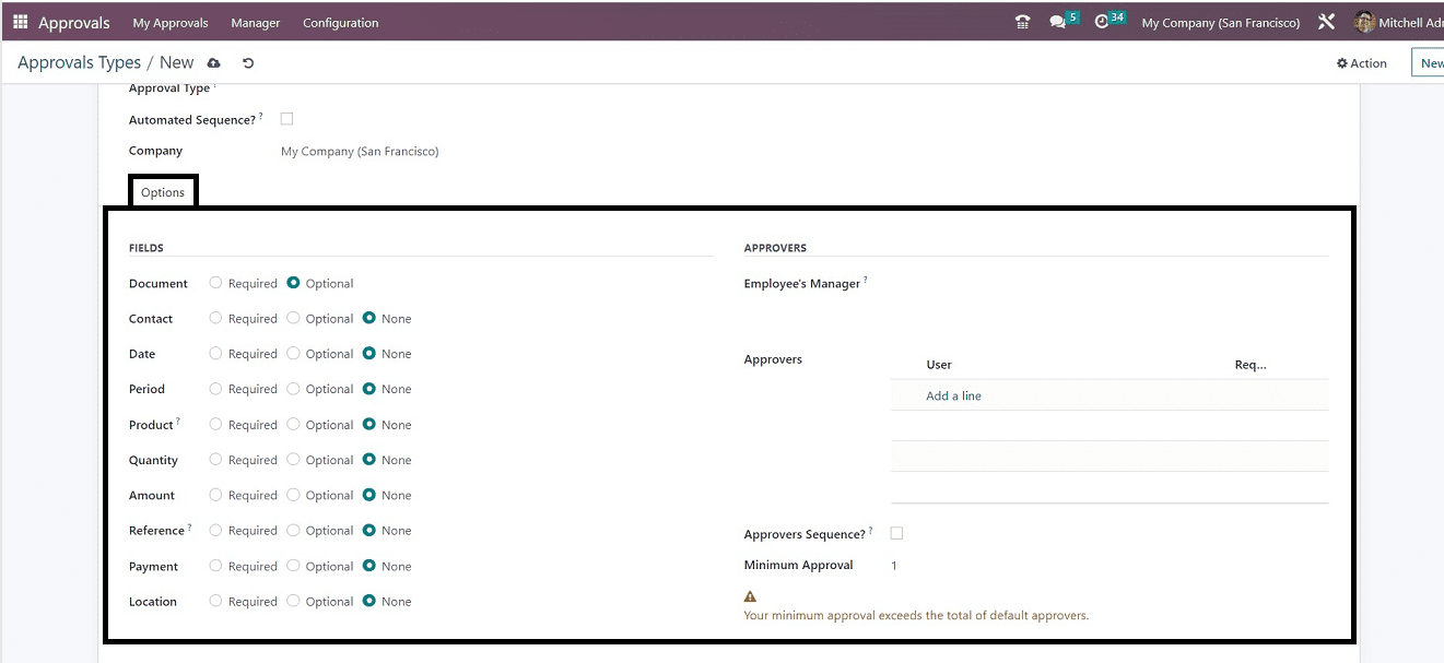 how-to-configure-approval-types-for-employee-requests-in-odoo-16-3-cybrosys