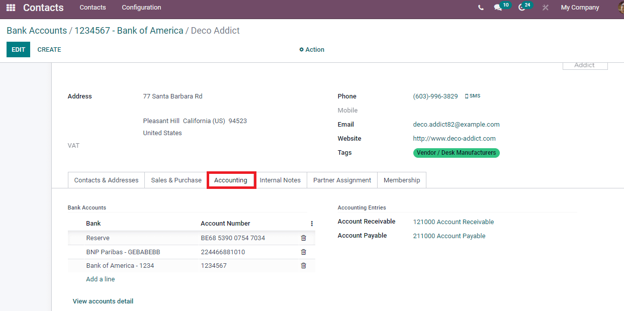 how-to-configure-bank-accounts-using-odoo-15-contact-module