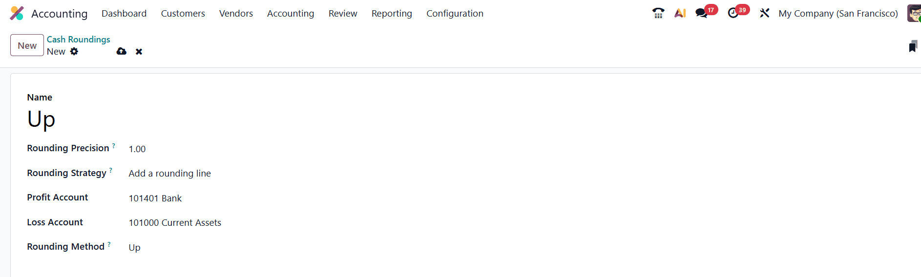 How to Configure Cash Rounding for Transactions in Odoo 19-cybrosys