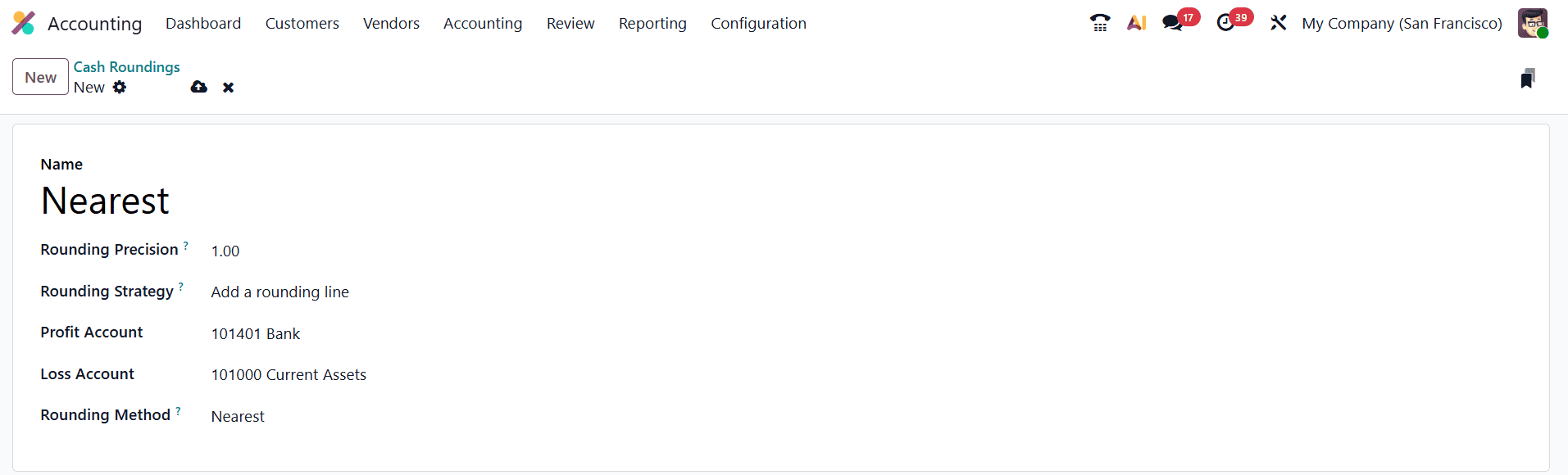 How to Configure Cash Rounding for Transactions in Odoo 19-cybrosys