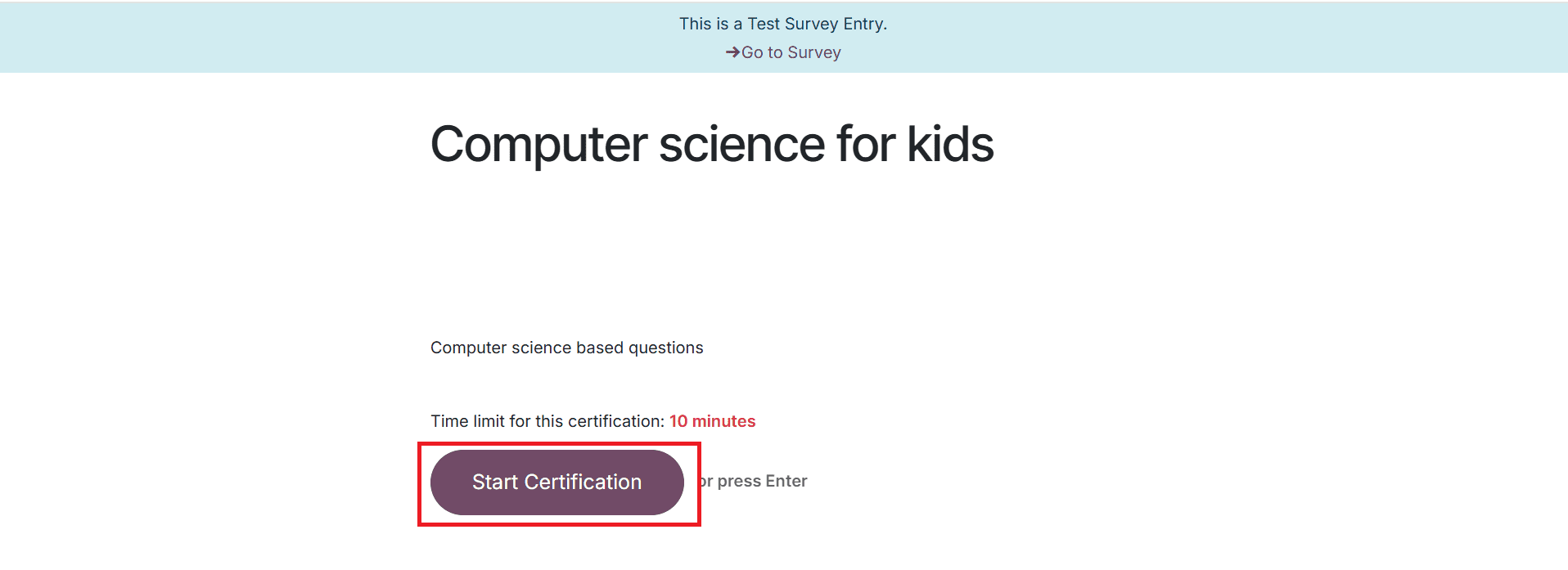 How to Configure Certification Exams with Odoo 18’s Survey Tool-cybrosys