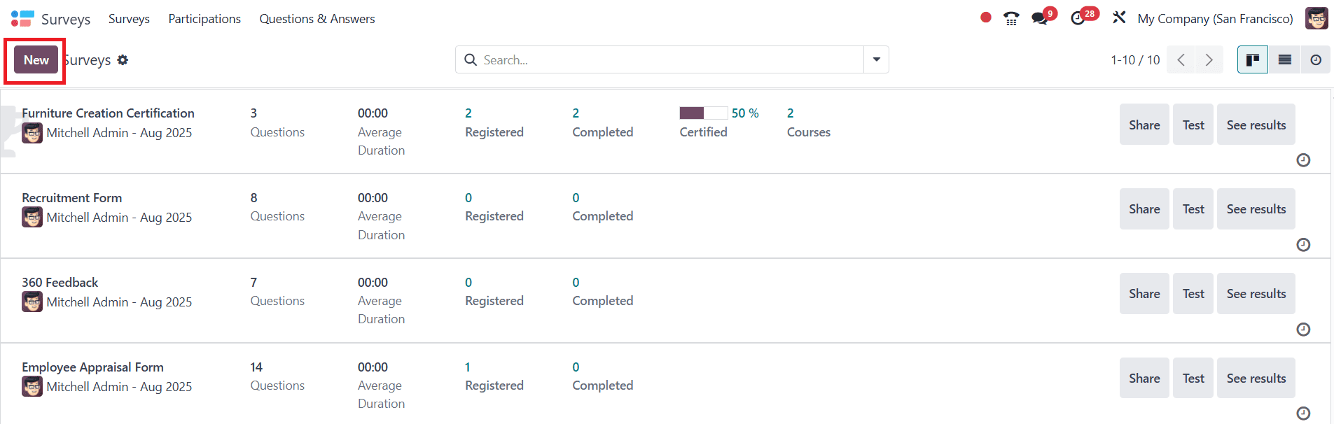 How to Configure Certification Exams with Odoo 18’s Survey Tool-cybrosys