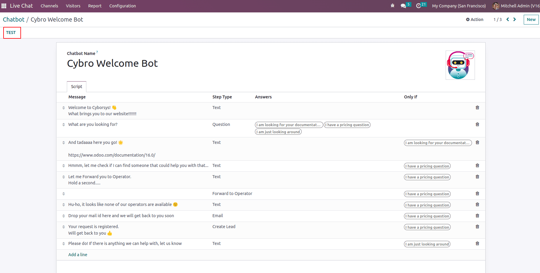 how-to-configure-chatbots-and-canned-responses-in-odoo-16-15-cybrosys