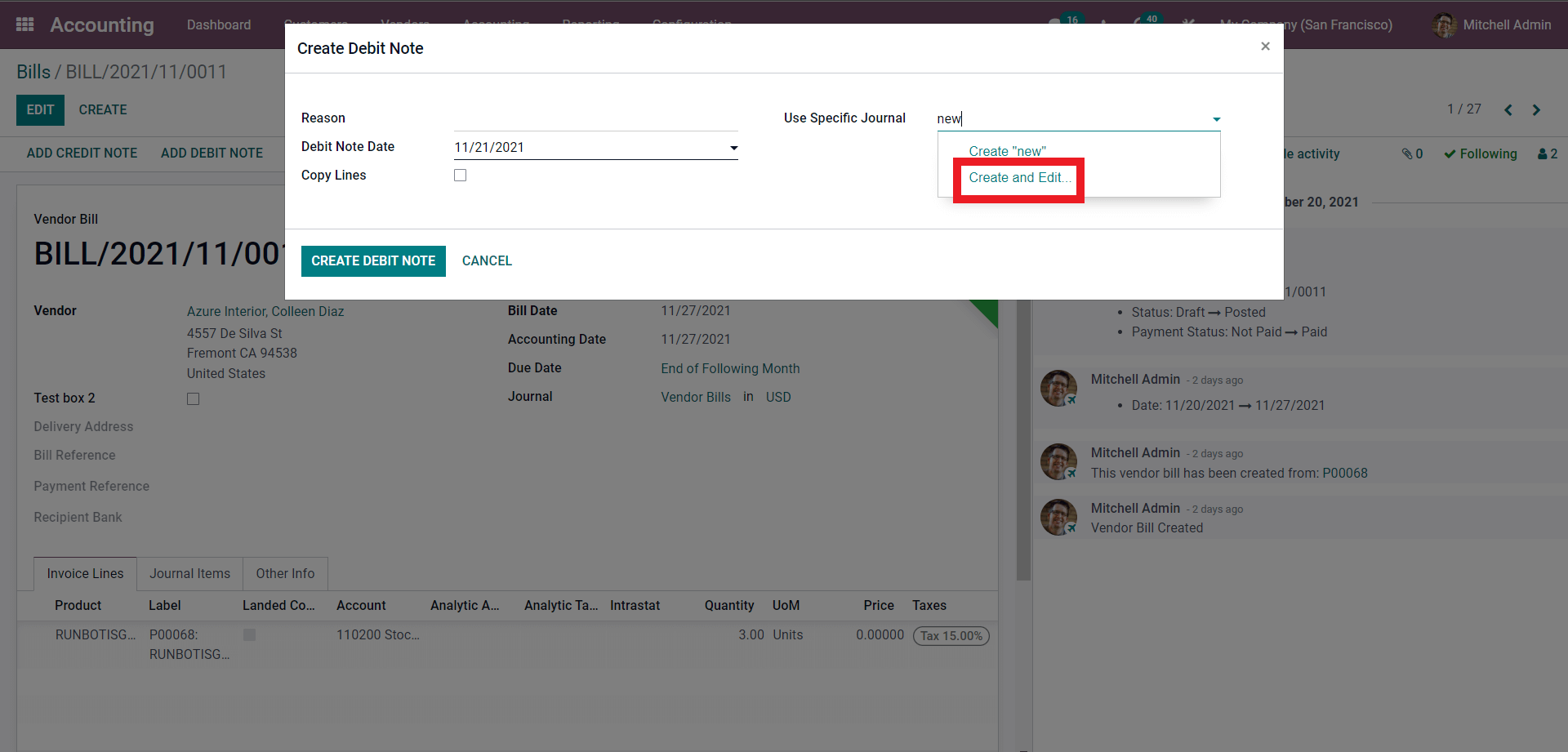 how-to-configure-debit-and-credit-notes-with-odoo-15-accounting