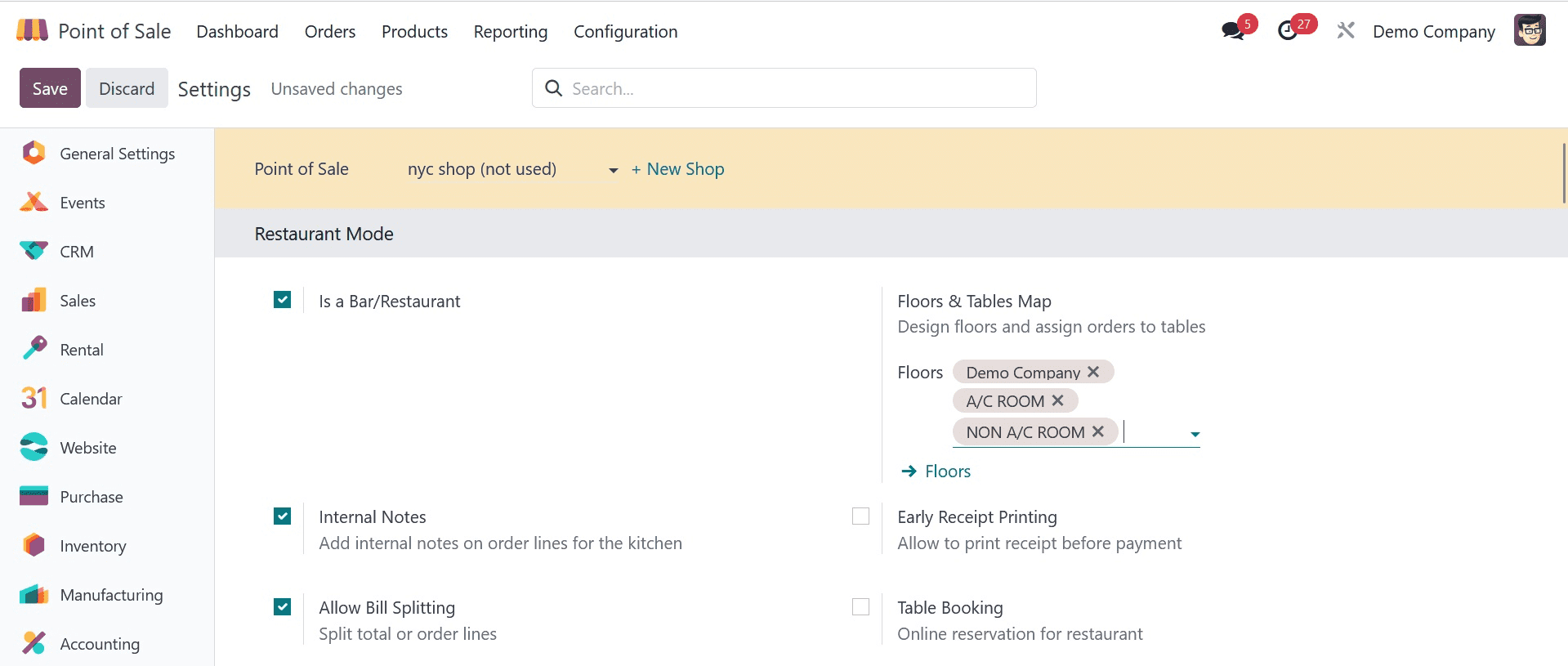 How to Configure Different Pricelist for Different Shops Under the Odoo 17 POS-cybrosys