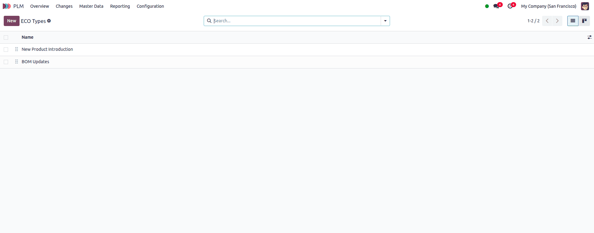 How to Configure ECO Types and ECO Stages in Odoo 18-cybrosys