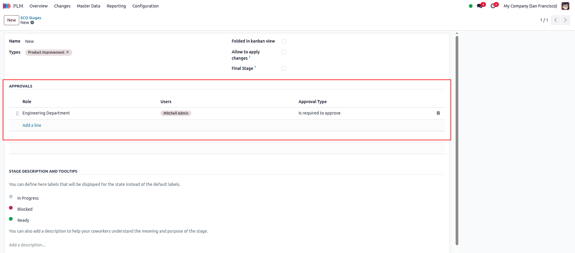 How to Configure ECO Types and ECO Stages in Odoo 18-cybrosys