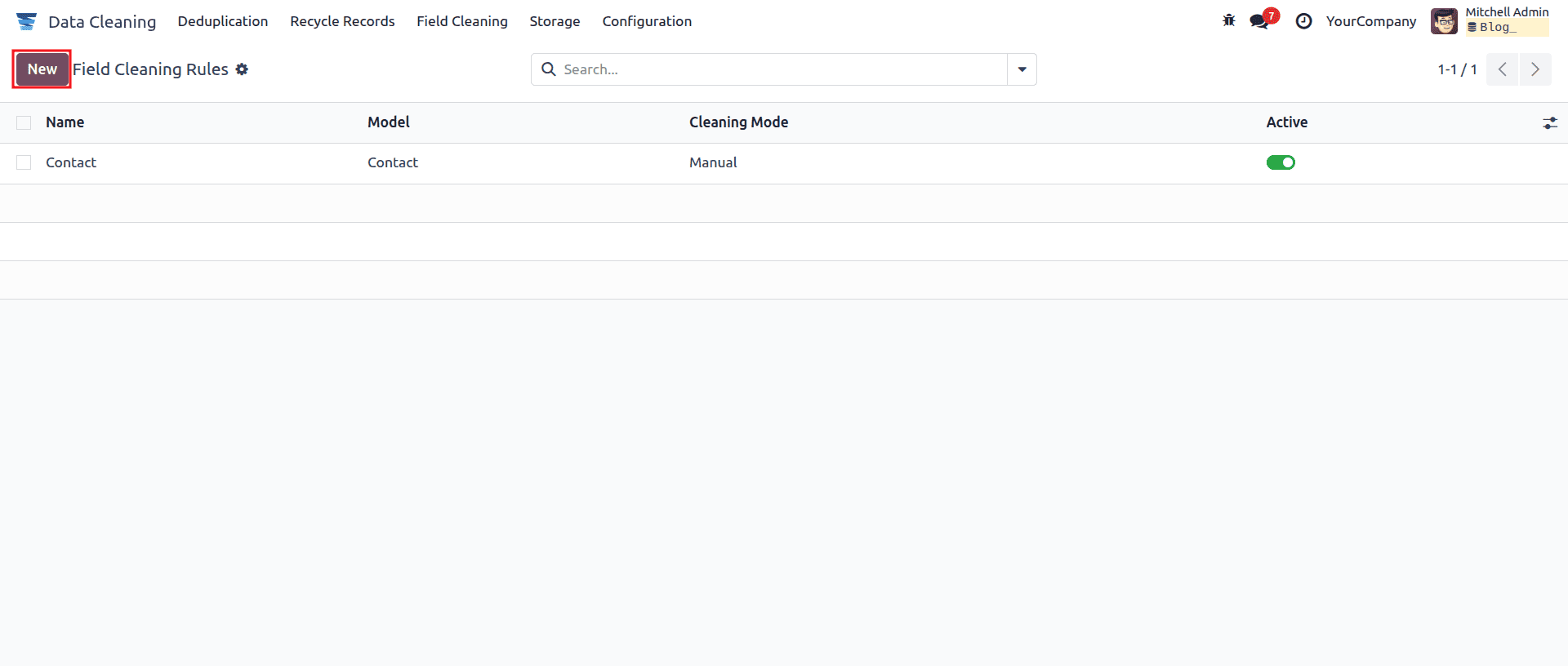 How to Configure Field Cleaning Rules in Odoo 18 Data Cleaning-cybrosys