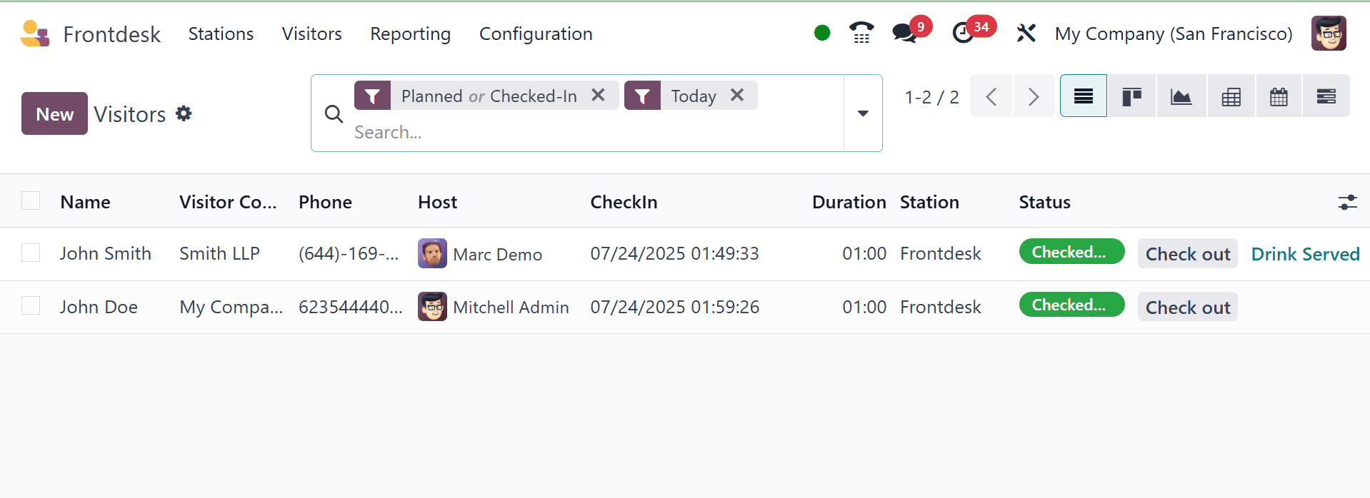 How to Configure Front Desk in Odoo 18 Front Desk-cybrosys