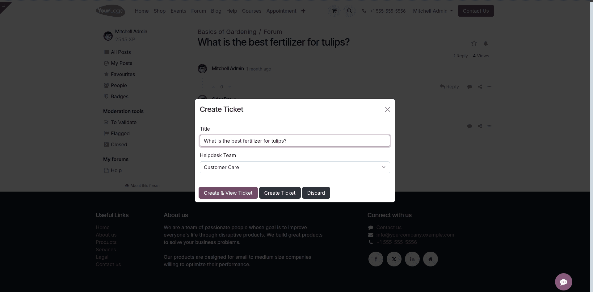 How to Configure Helpdesk for e-learning course in Odoo 18-cybrosys