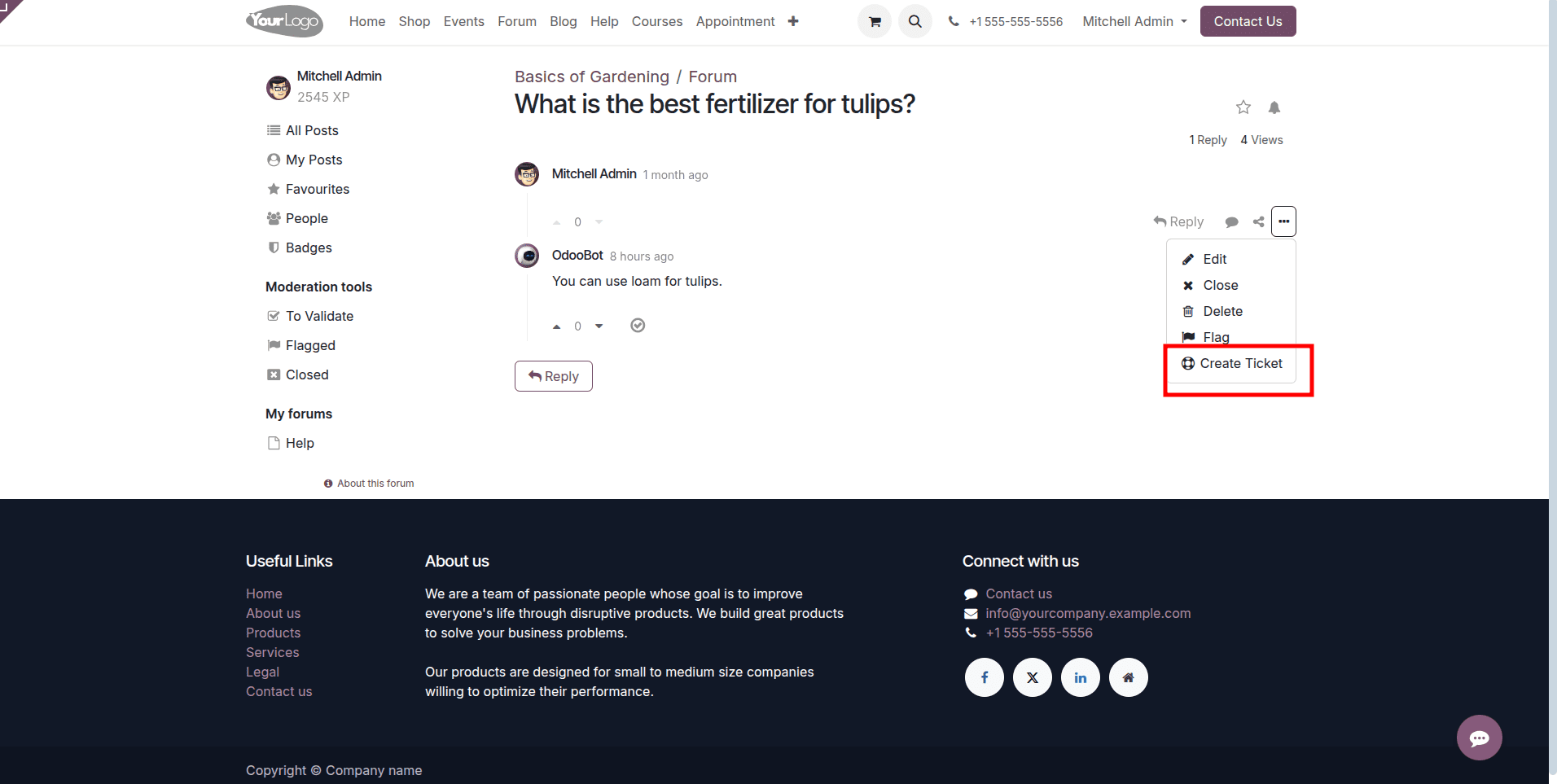 How to Configure Helpdesk for e-learning course in Odoo 18-cybrosys