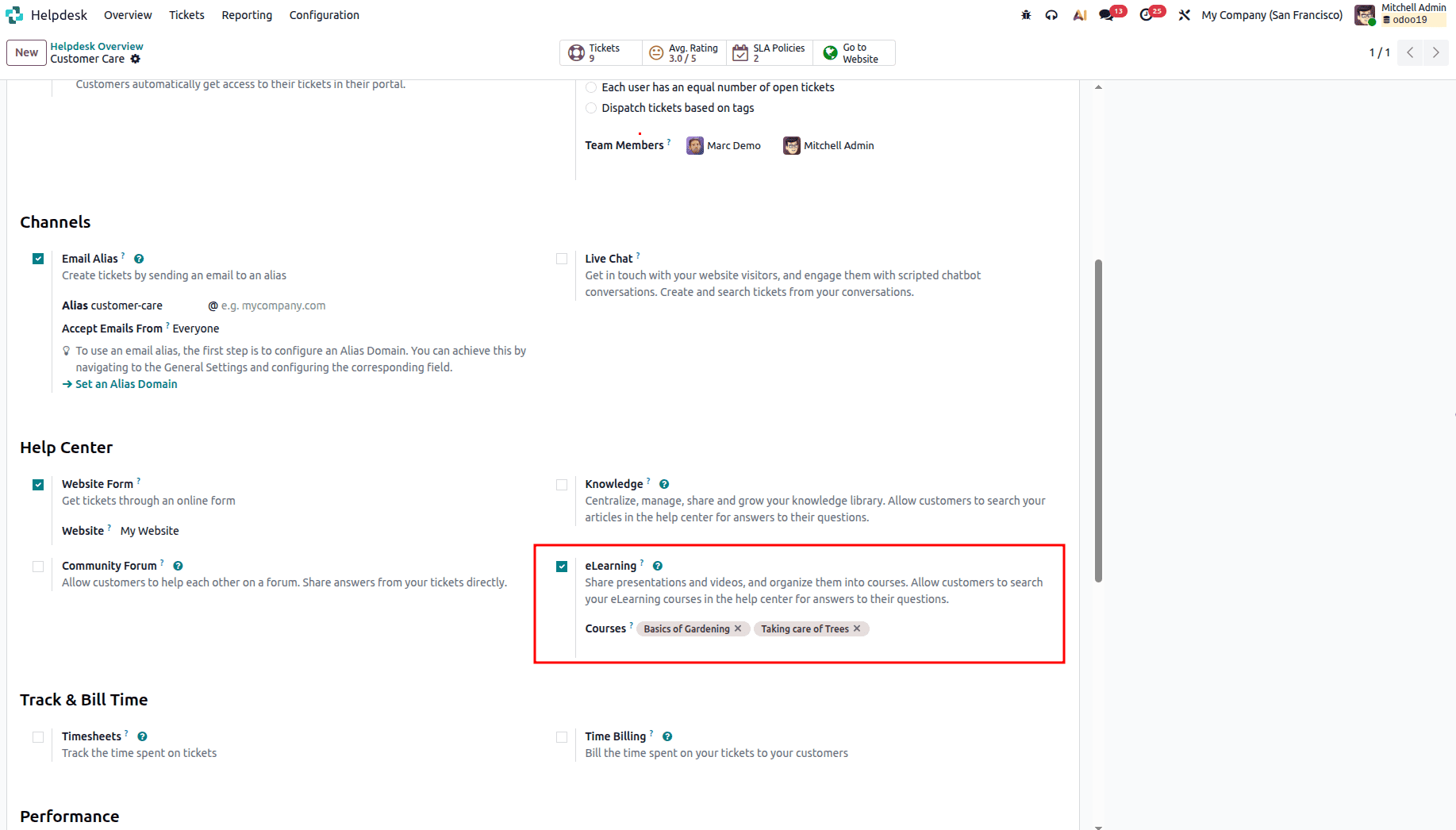 How to Configure Helpdesk for E-learning Course in Odoo 19-cybrosys