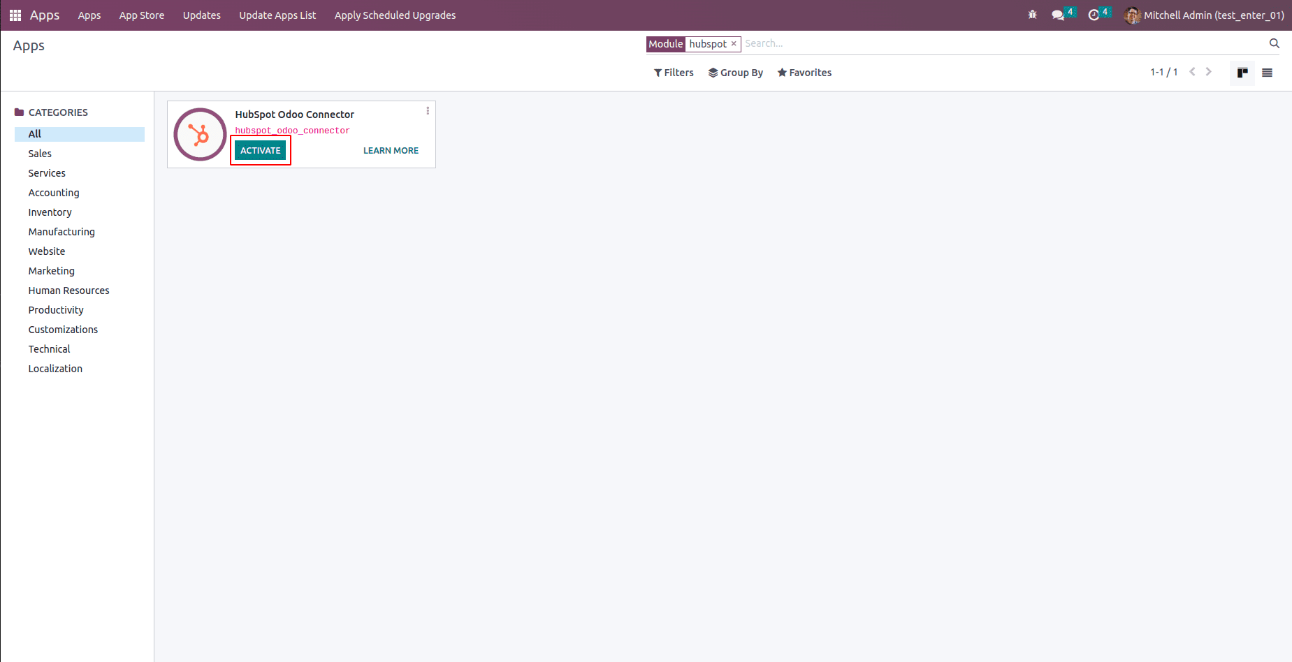 How to Configure Hubspot Odoo Connector in Odoo 16-cybrosys