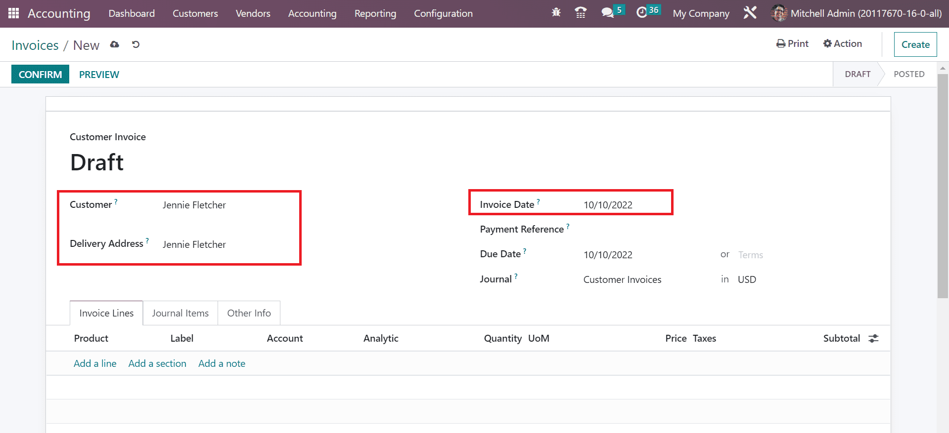 How to Configure Invoice Online Payment in the Odoo 16 Accounting?-cybrosys
