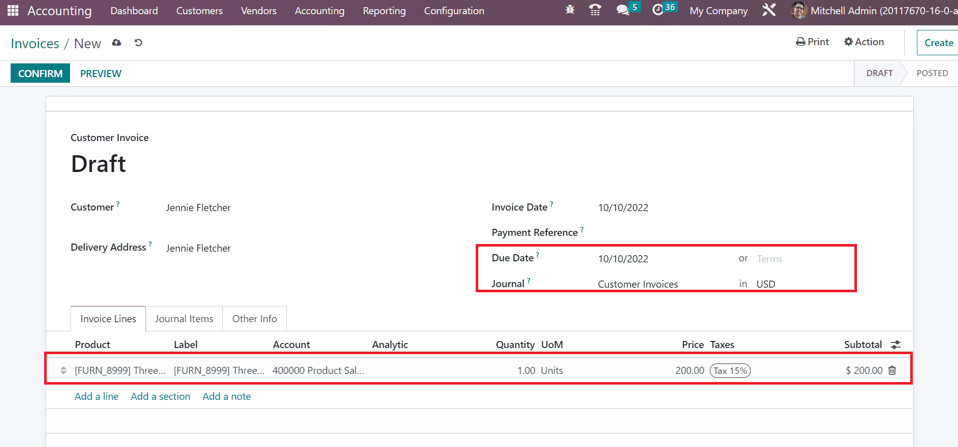 How to Configure Invoice Online Payment in the Odoo 16 Accounting?-cybrosys