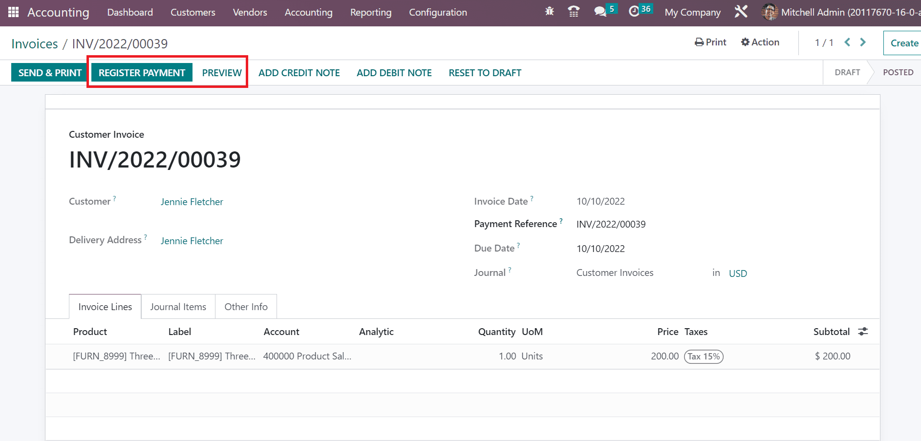 How to Configure Invoice Online Payment in the Odoo 16 Accounting?-cybrosys