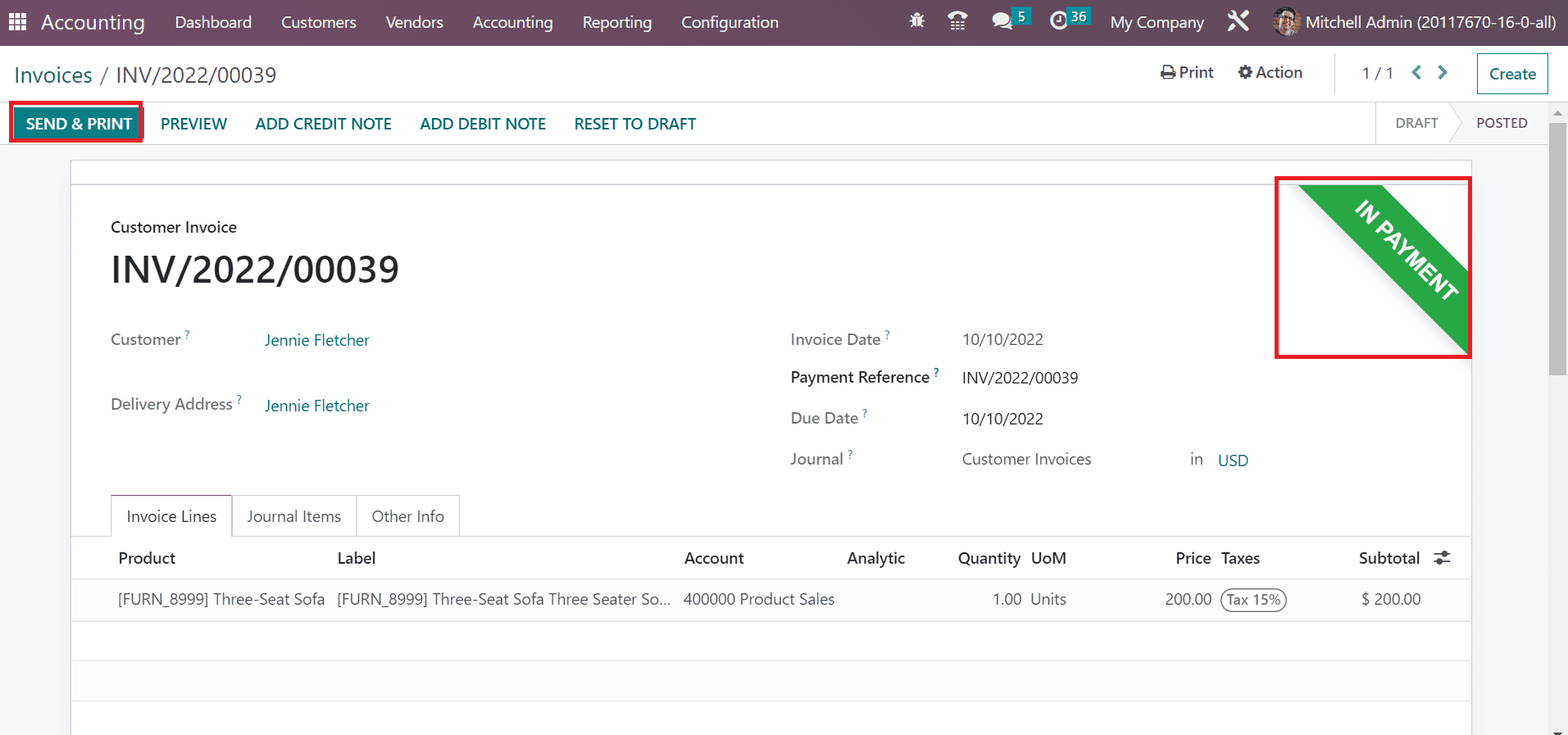 How to Configure Invoice Online Payment in the Odoo 16 Accounting?-cybrosys