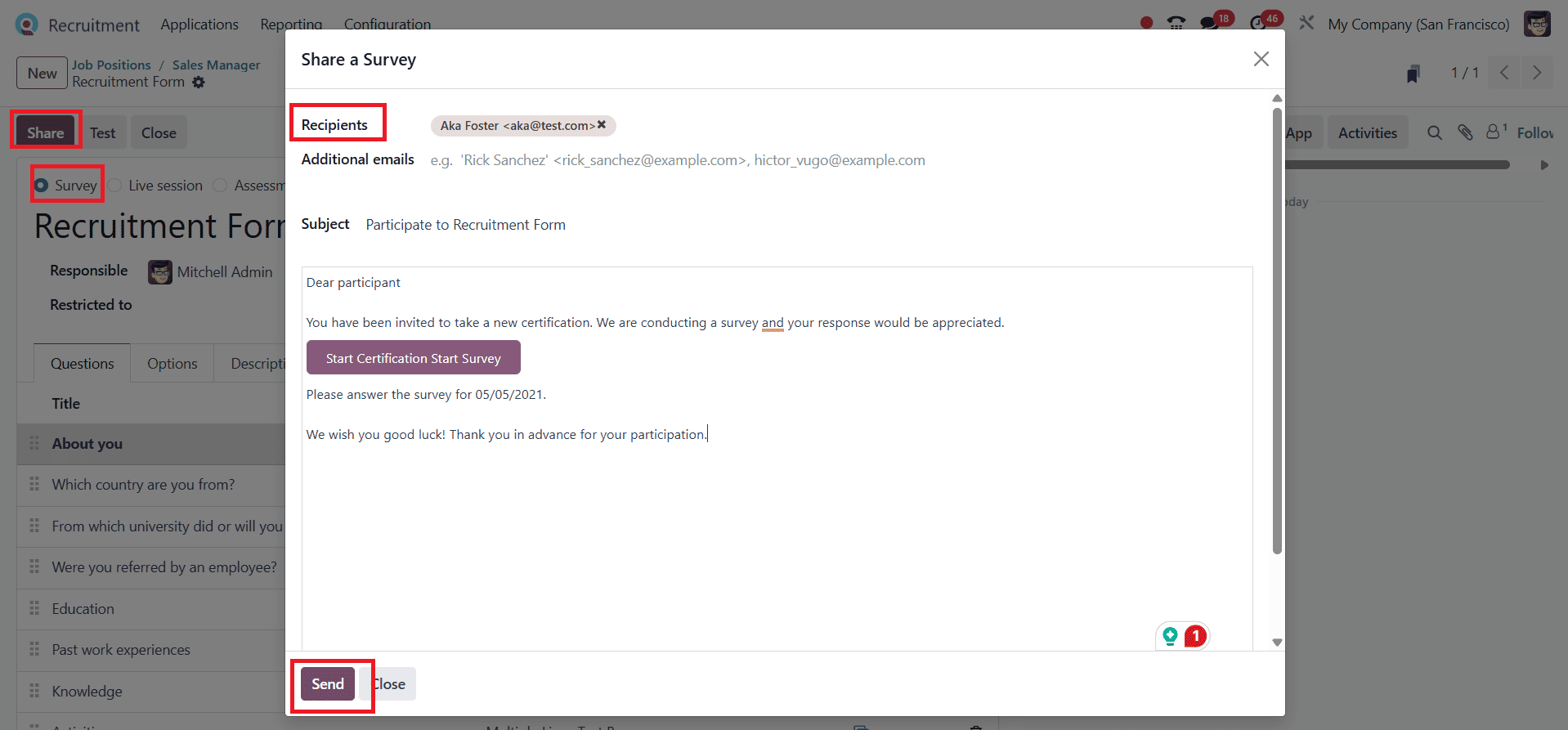 How to Configure Job Positions in Odoo 18-cybrosys