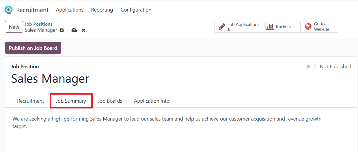 How to Configure Job Positions in Odoo 18-cybrosys