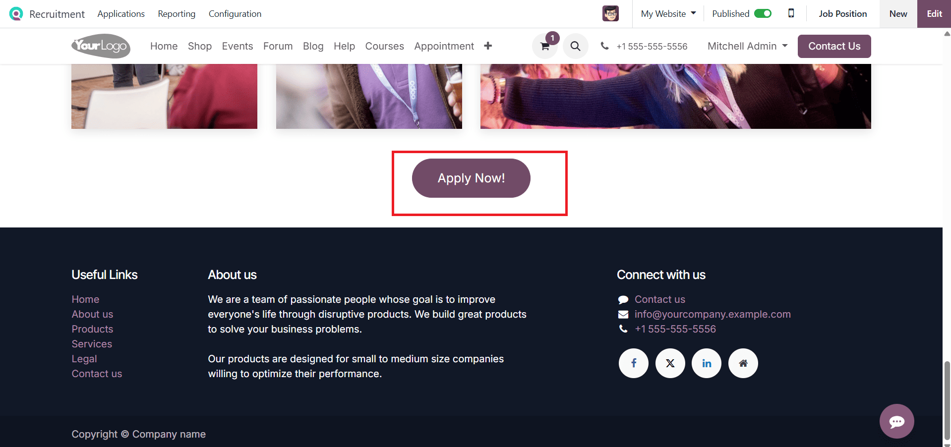 How to Configure Job Positions in Odoo 18-cybrosys