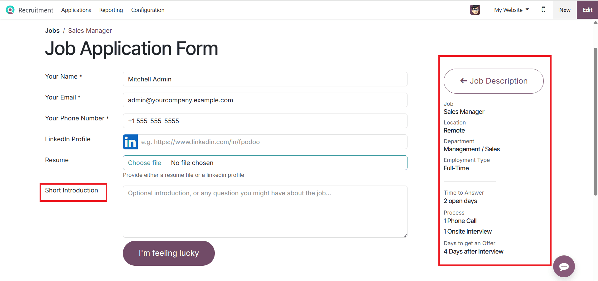 How to Configure Job Positions in Odoo 18-cybrosys