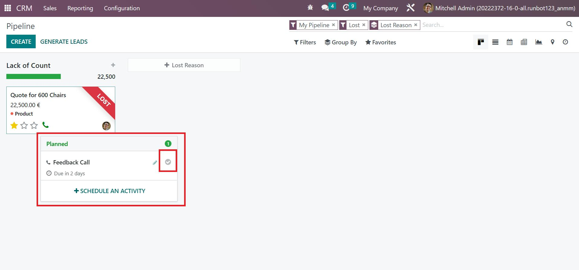 how-to-configure-lost-reason-using-odoo-16-crm-cybrosys