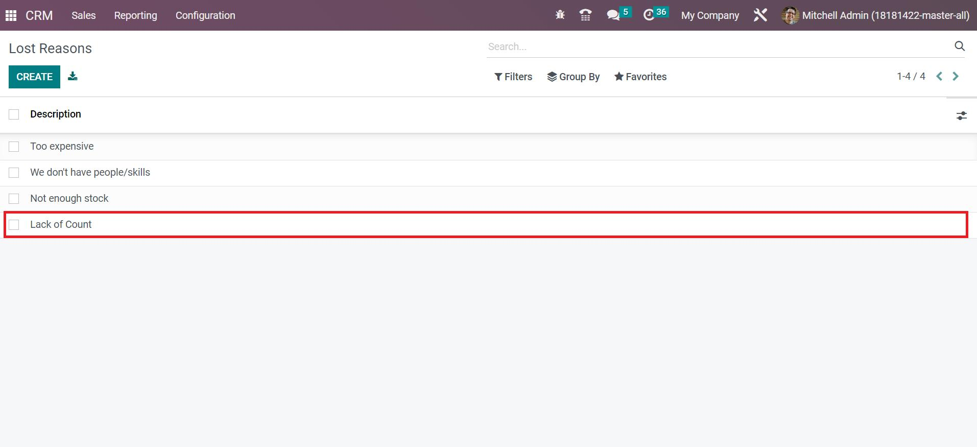 how-to-configure-lost-reason-using-odoo-16-crm-cybrosys