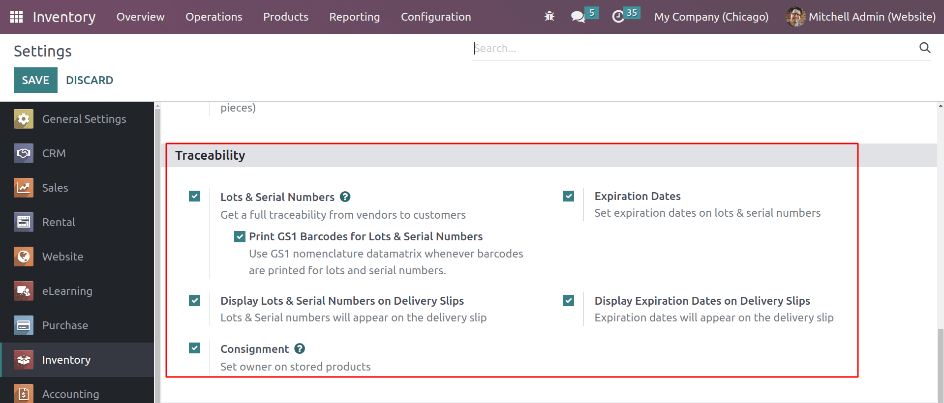 How to Configure Lots/Serial Numbers & Product Traceability in Odoo 16-cybrosys