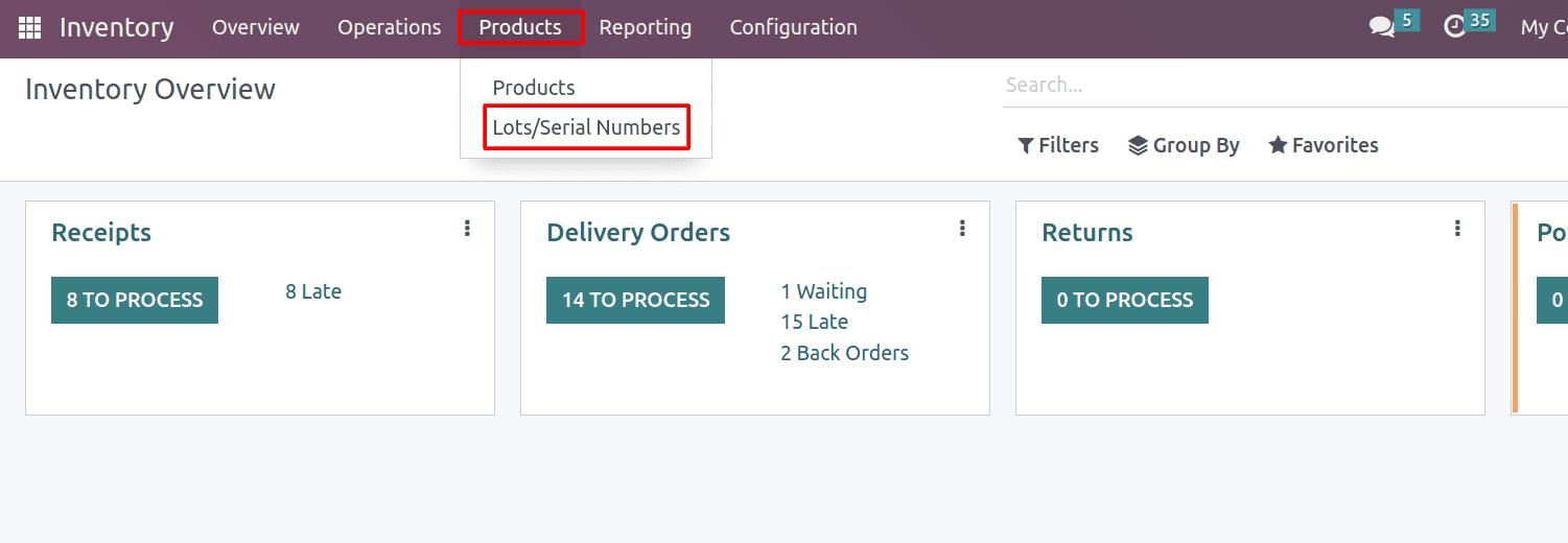 How to Configure Lots/Serial Numbers & Product Traceability in Odoo 16-cybrosys