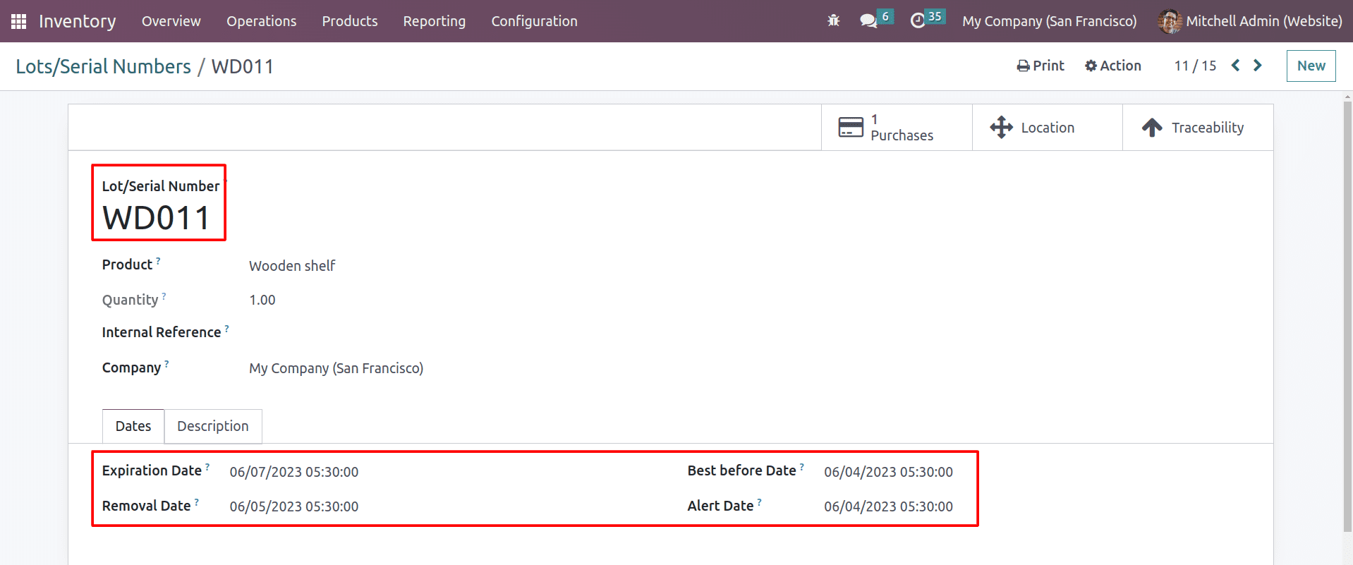 How to Configure Lots/Serial Numbers & Product Traceability in Odoo 16-cybrosys