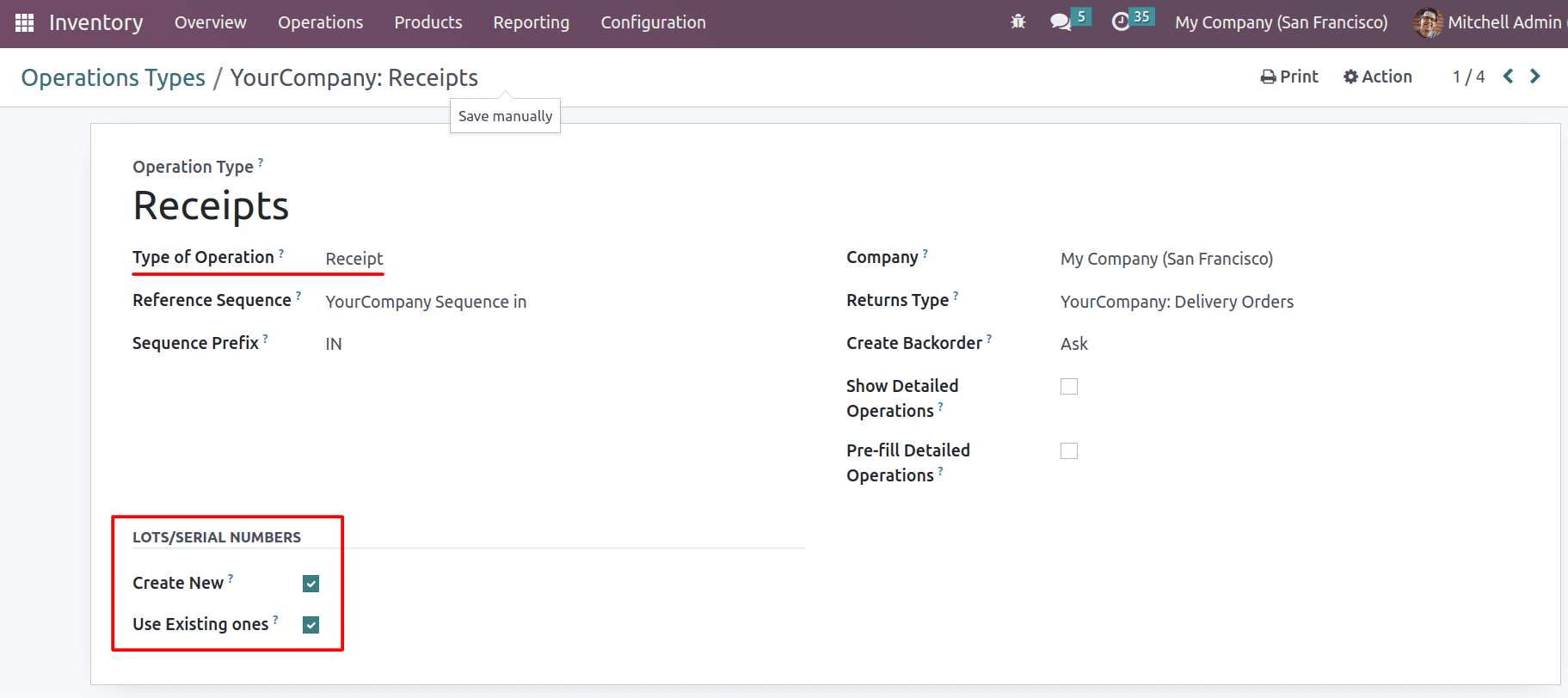 How to Configure Lots/Serial Numbers & Product Traceability in Odoo 16-cybrosys