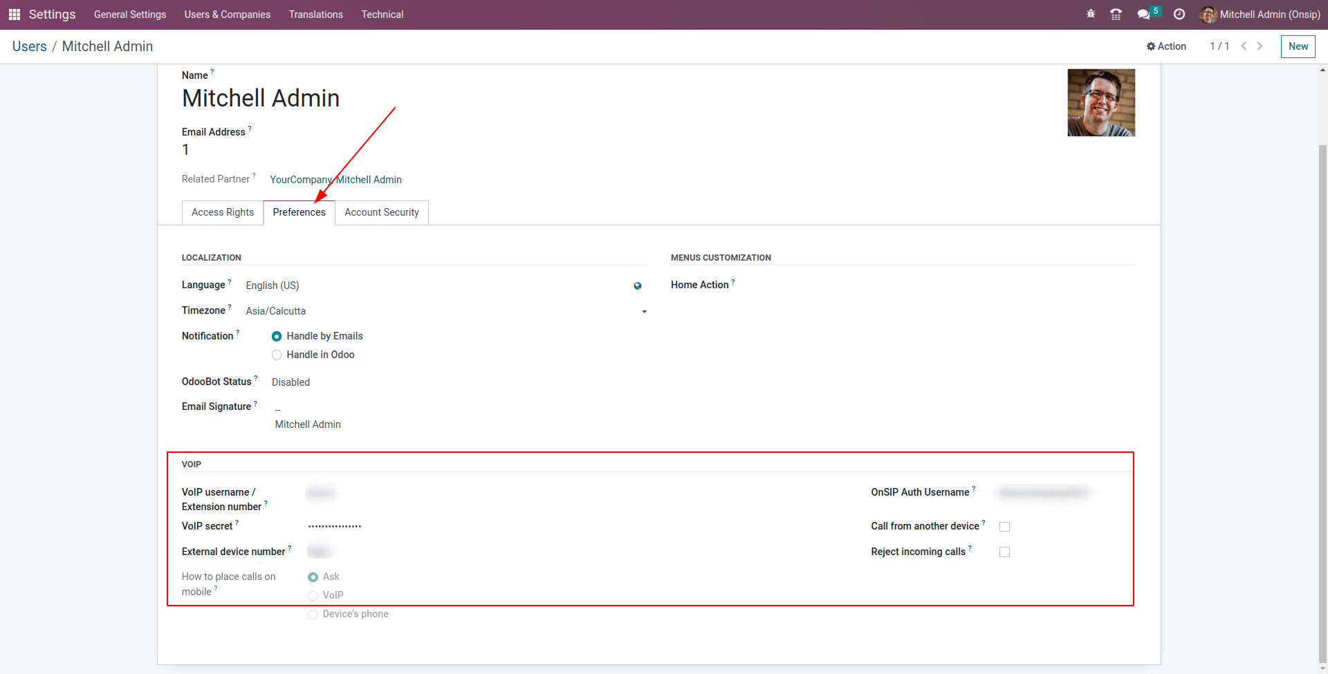 how-to-configure-onsip-voip-services-in-odoo-16-6-cybrosys