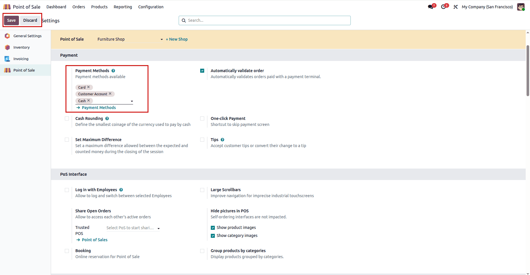 How to Configure Payment Methods for Odoo 19 POS-cybrosys